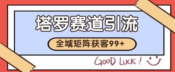 小红书某音塔罗赛道引流获客 自热矩阵日引200+