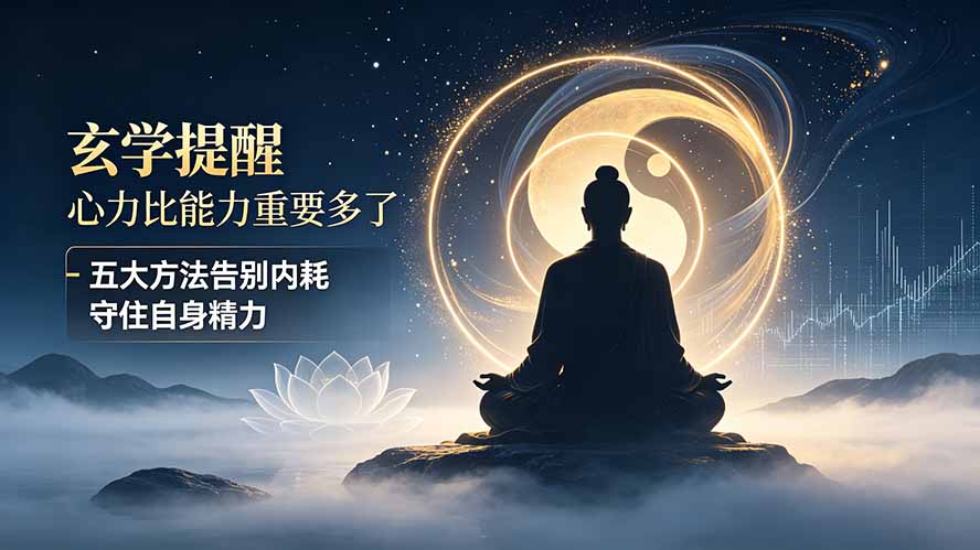 (19474期)付费文章:玄学提醒-心力比能力重要多了,五大方法告别内耗守住自身精力